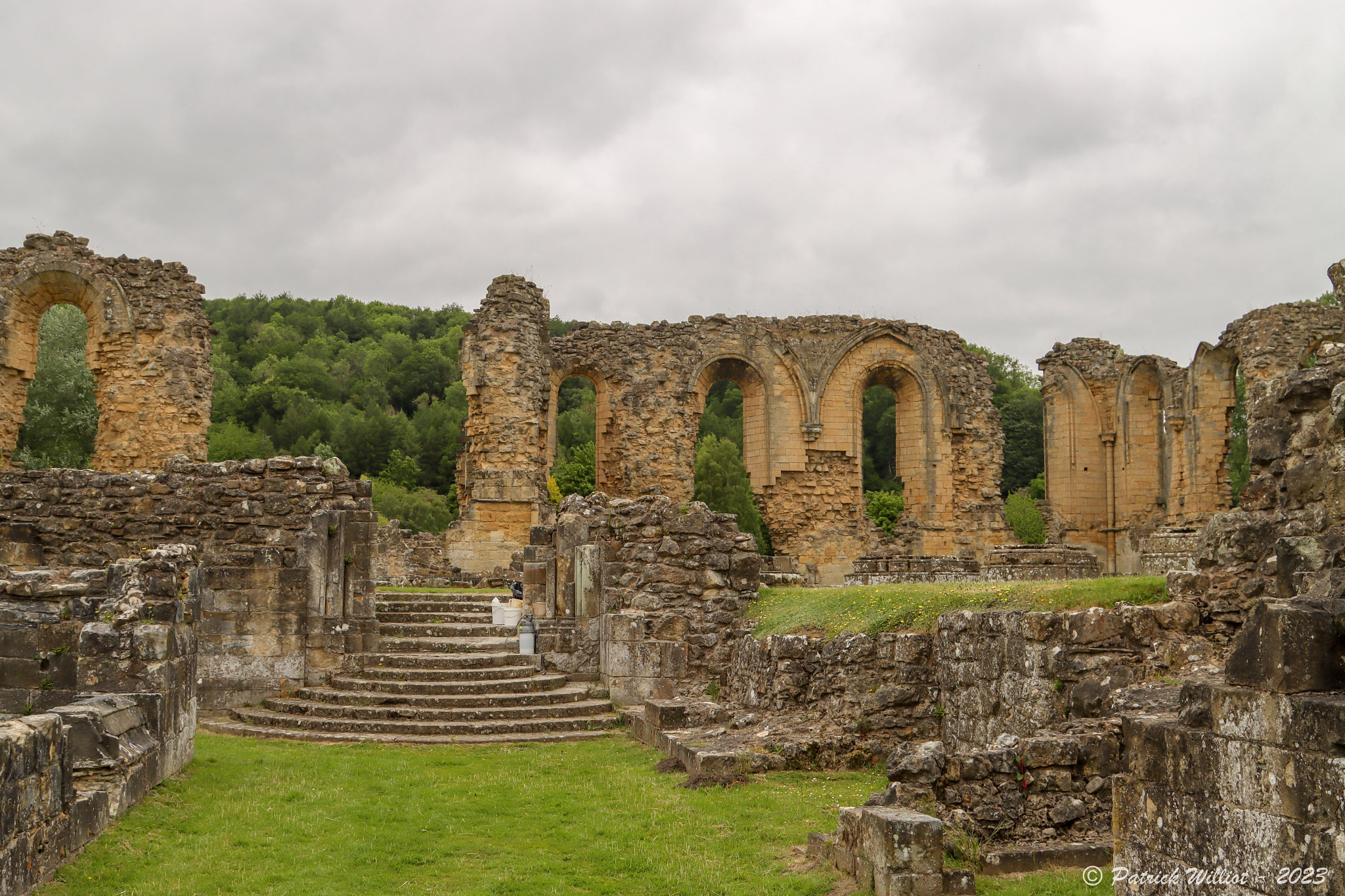 Byland Abbey, North York Moors National Park